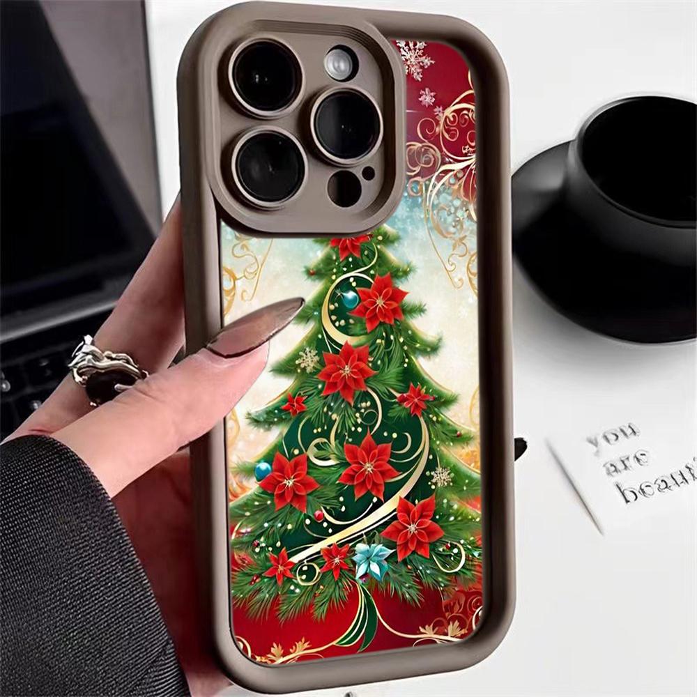 Мягкий чехол Sky Eye Ladder для Xiaomi 14T Redmi 12c 13c 14c Note 11 12 13 Pro 11s 12s Все модели Xiaomi Redmi Чехлы для телефонов NY37 Новый год Счастливого Рождества