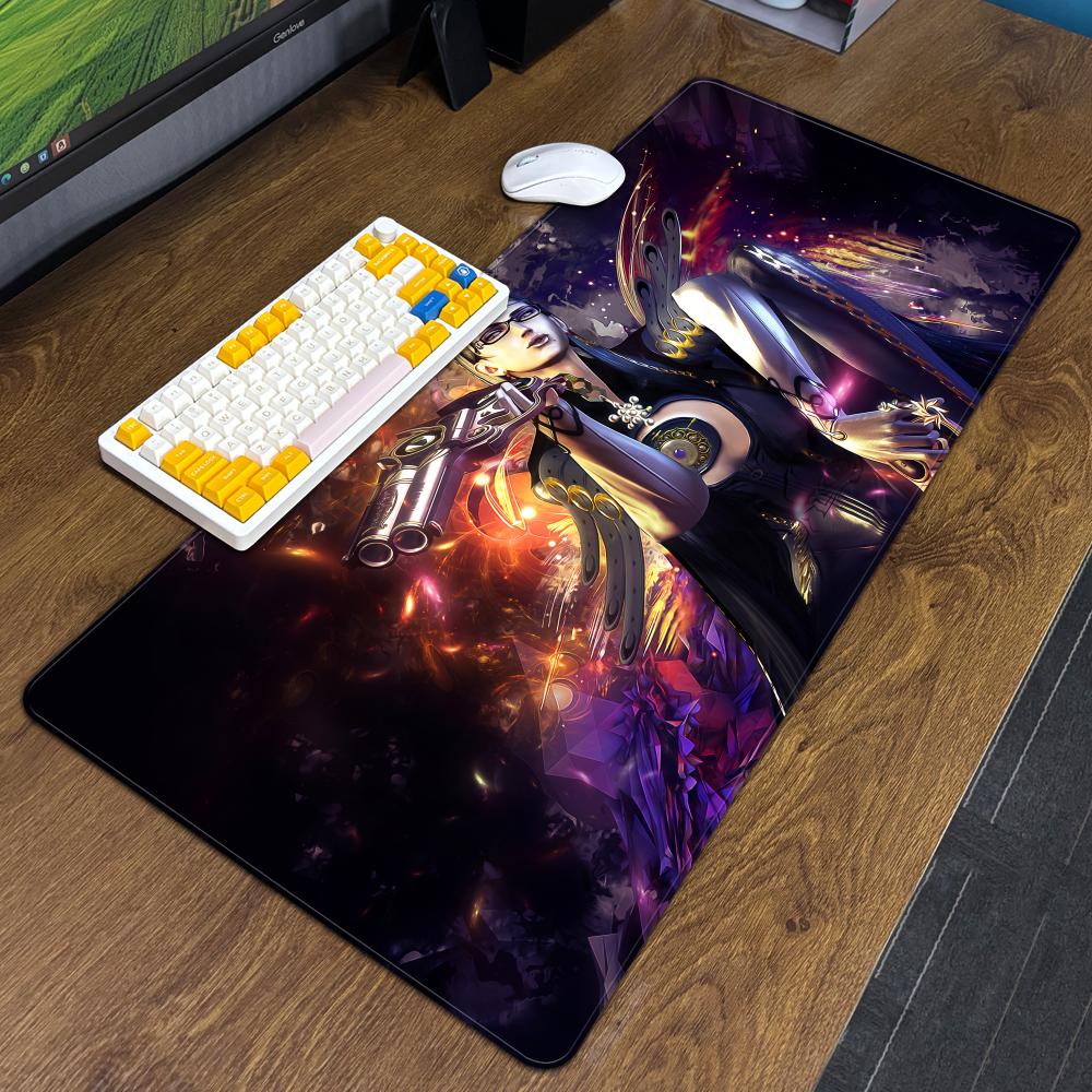 Игровой коврик для мыши Bayonetta XXL Аксессуары для компьютера Большой коврик для клавиатуры ноутбука Стола Новый продукт Геймерский Игровой