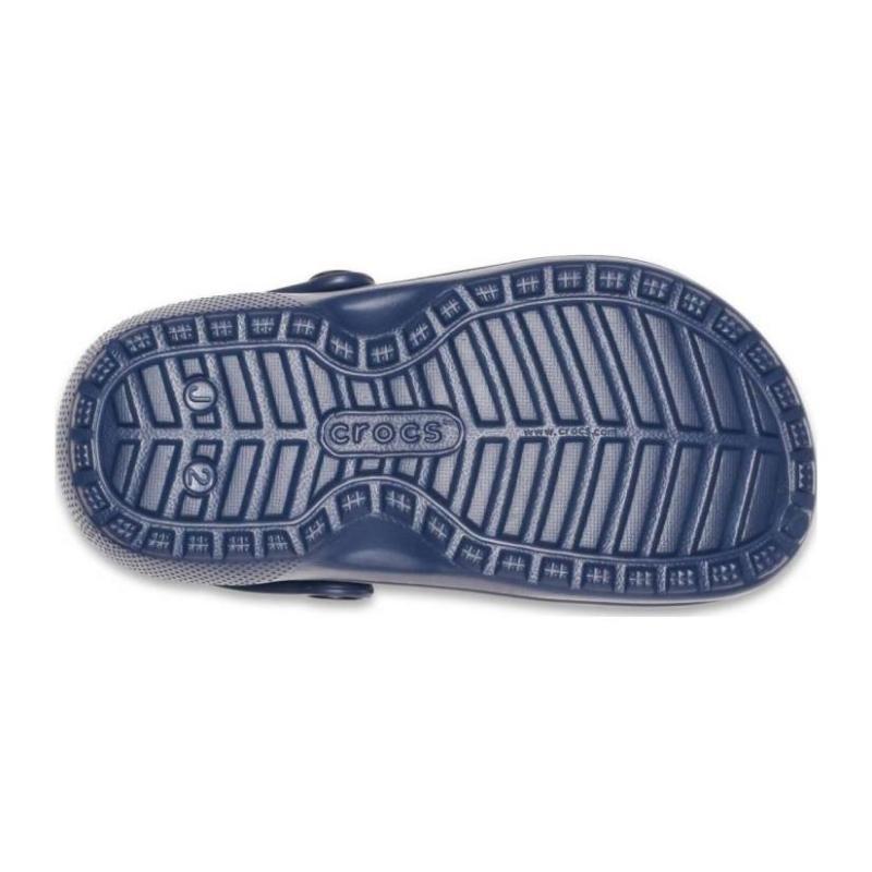 Детские Crocs Classic Lined Повседневные и Удобные Теплые Детские Дырявые Туфли Темно-синий Угольно-серый