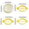 Eggs Slicer Cutter Egg Cooking Tools Multifunctional Egg Cutter Mold Cutter Artifact Gadgets Kitchen Manual Egg Slicer