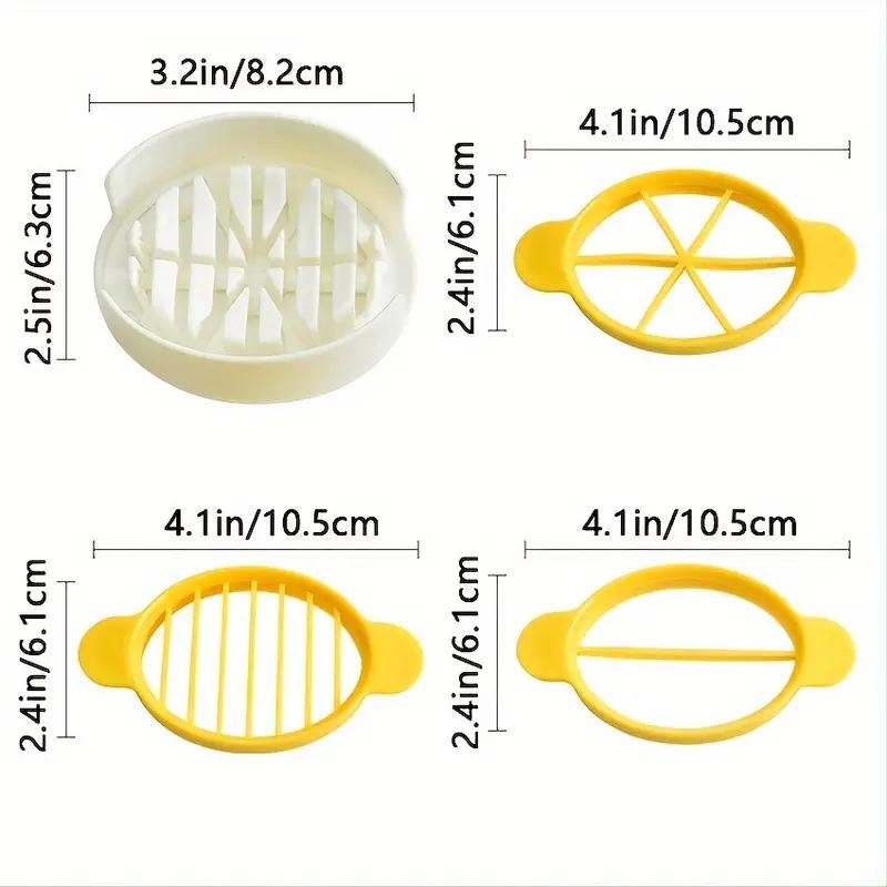 Eggs Slicer Cutter Egg Cooking Tools Multifunctional Egg Cutter Mold Cutter Artifact Gadgets Kitchen Manual Egg Slicer