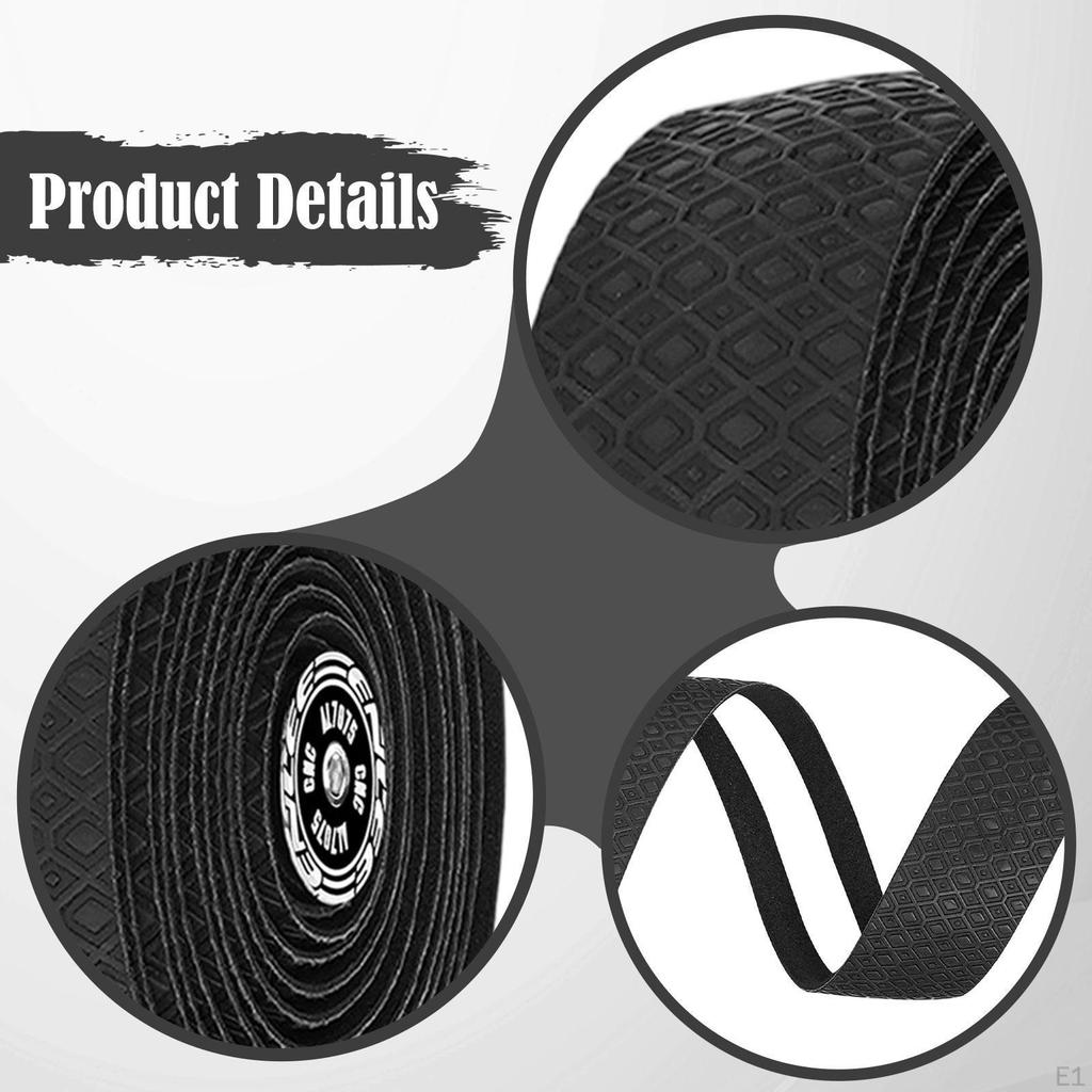 2Pcs Bike Handlebar Tapes Bar Tape Comfortable Ride Shock Absorption Soft Cycling Handle Wraps