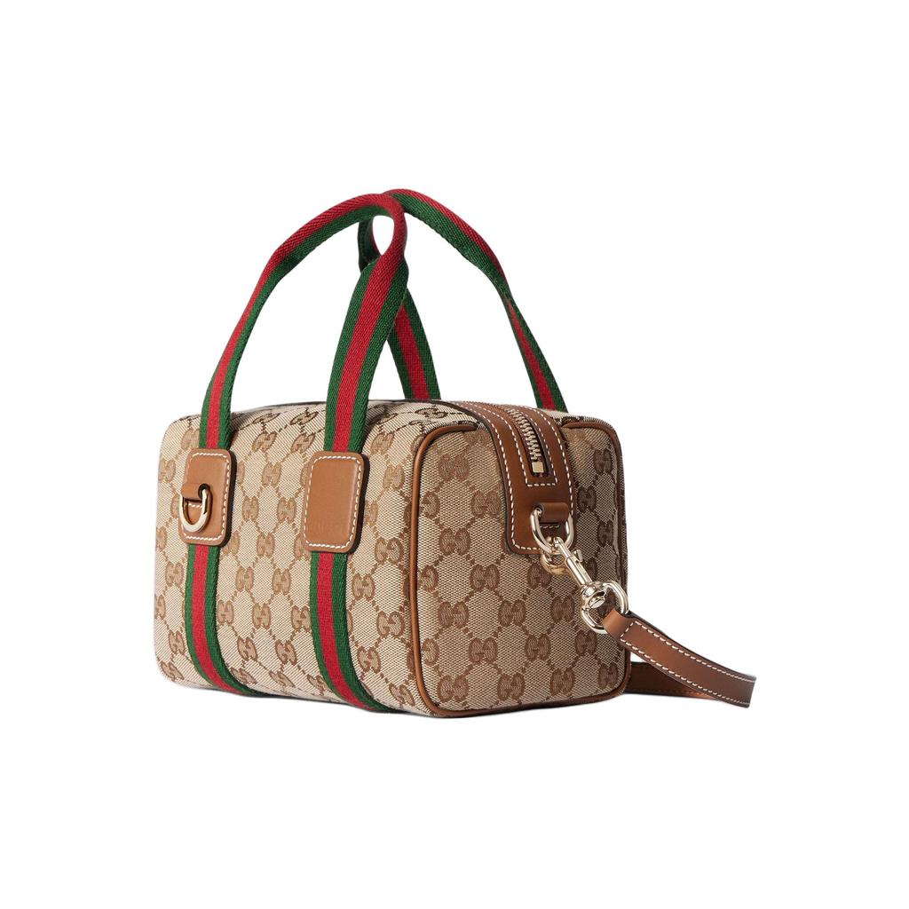 Gucci Logo Detachable Shoulder Strap Canvas Tote Bag Mini Unisex tote bags Beige 859975-FAFWX-9870