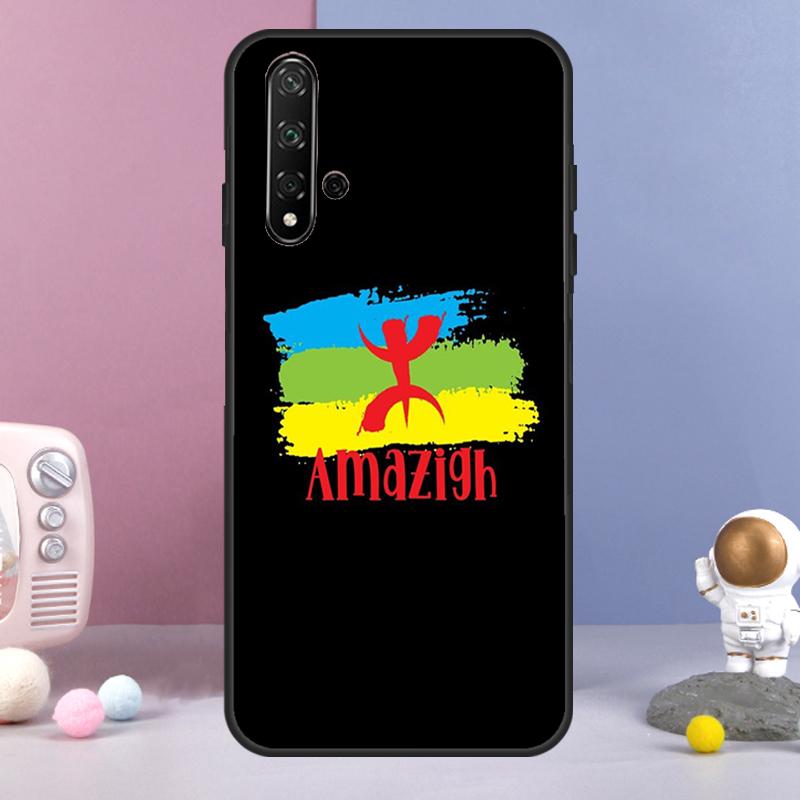 Amazigh Flag For Huawei Nova 5T 9 10 SE 7i 8i 11i 12i Y73 Y90 Y70 Y72 Y61 Y91 Y60 P20 P30 P40 Lite Case