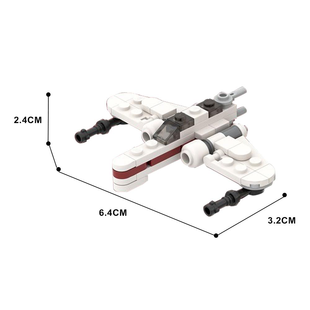 Gobricks MOC Космос Микро Республика Звездные Истребители Космический Корабль Строительные Блоки Планета Империя Модель Истребителя TIE Игрушки Сделай Сам Подарок для Детей