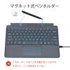 Клавиатура-обложка для Microsoft Surface Pro или Портативная тонкая беспроводная клавиатура с тачпадом Клавиатура для планшета 8, 9, 10, X, (Черный, с подсветкой)