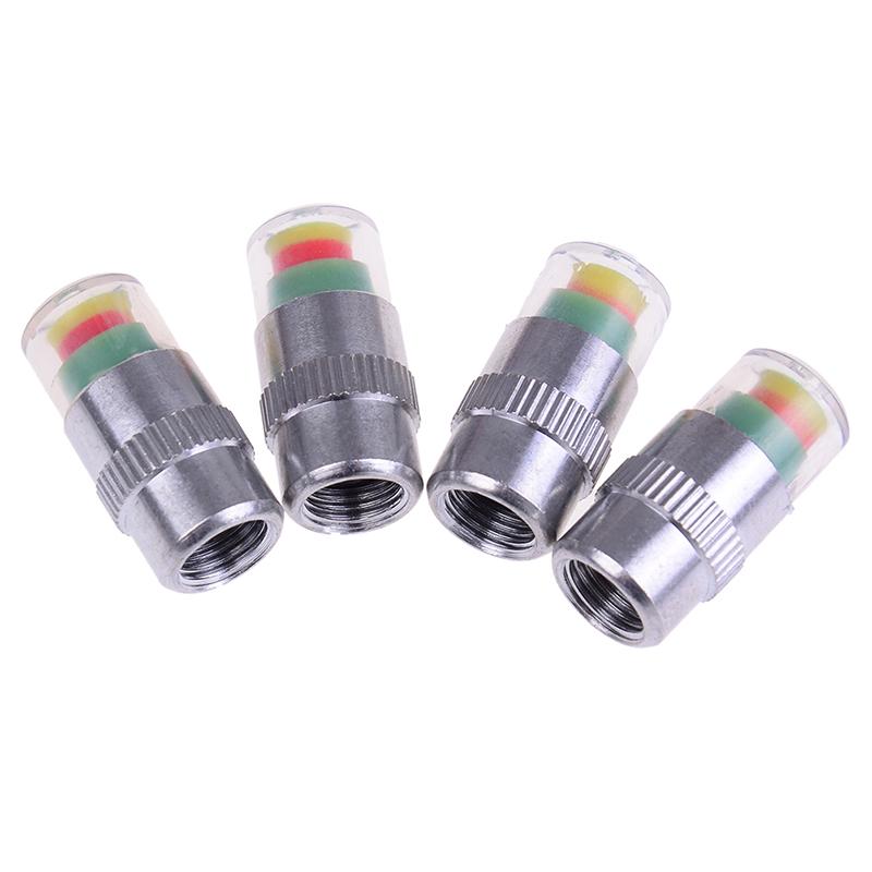 4 шт. индикатор давления для обнаружения шин, монитор автомобильной сигнализации, видимые колпачки