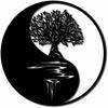 Tree of Life & Yin Yang Metal Wall Art – Stunning Sculptures for Office, Bedroom, & Living Room Wall Decoration