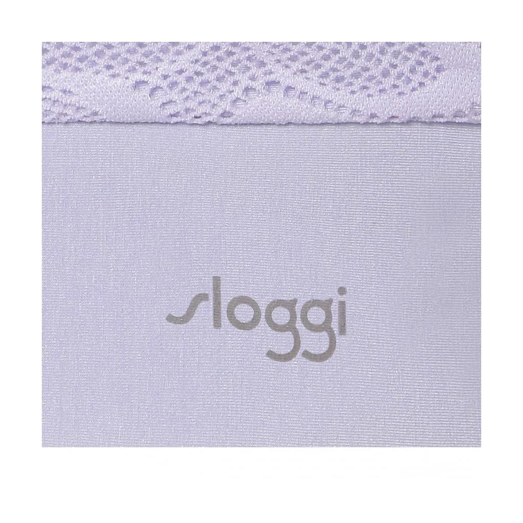 Triumph Sloggi Go All-Round Race Cupped Half Top, Large, 3554 (Hyacinth), Sizes LL3L