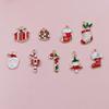 Home Party Supplies Christmas Themed Pendant Christmas Decoration Homemade Materials Necklace Earrings Jewelry Makings Christmas Tree Accessories DIY