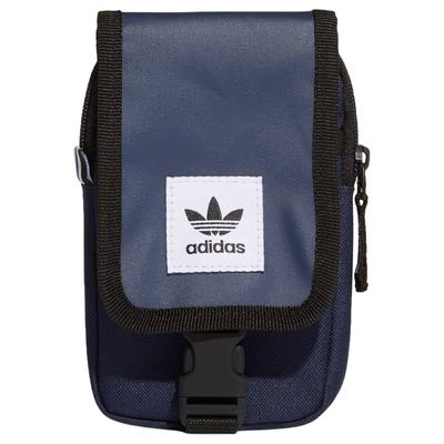 adidas Полиэстеровая наплечная сумка мужская темно-синяя Adidas DV2484