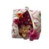 Fashion Rose Cosmetic Travel Bag - Large, Portable Skincare & Makeup Storage