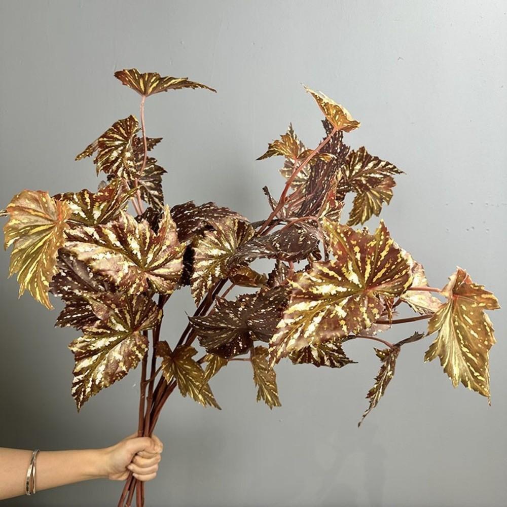 Plastic Simulation Greenery Long Branch Fake Tree Leaves Artificial Green Plants Home Office Decor