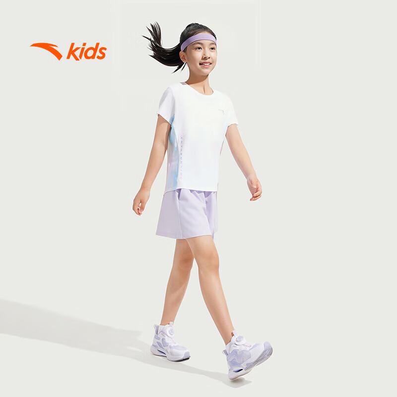 Anta Детская футболка для девочек с коротким рукавом для бега (362525105)