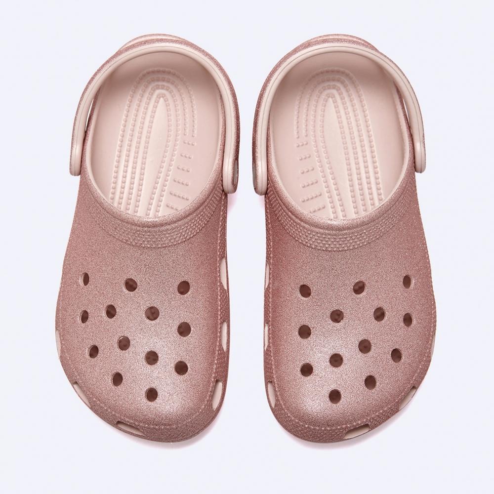 Crocs Classic Glitter Clog Quartz  205942 6wv
