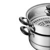 SUPOR 28cm 304 SS Double-Layer Steamer Pot