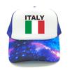 Italia Italy Italian Flag Trucker Cap Summer Unisex Cool Dad Hat Baseball Caps Unisex Outdoor Mesh Net Caps