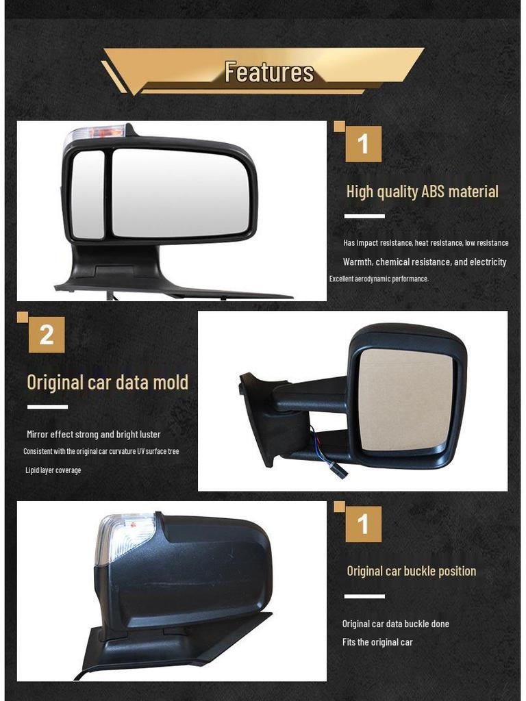Совместимая сборка зеркала заднего вида для старого 901/нового 906 Mercedes-Benz Sprinter