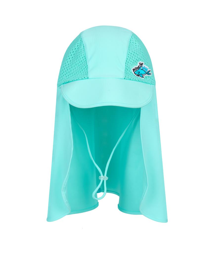 Кепка с козырьком и сеткой для плавания Lenomasuyeongbog Kids' Sunblock Mesh Swim Cap Мятный Ro-Rc2G310-Mn