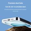Магнитный чехол для iPhone 16 Pro Max из ПК+ТПУ с эпоксидной смолой и настоящим засушенным цветком