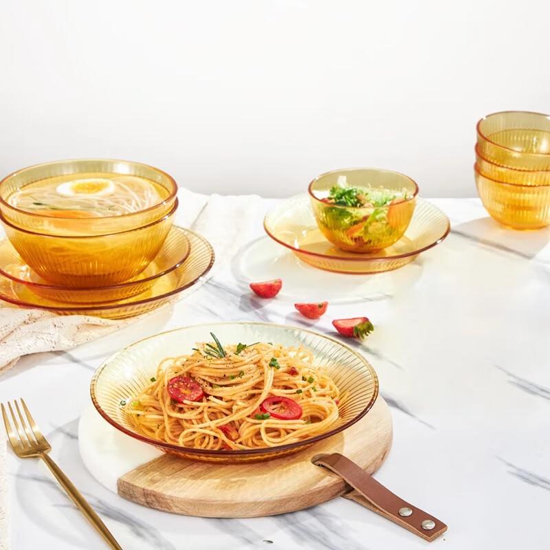 Corelleekco Corning Crystal Series 8-Piece Dinnerware Set