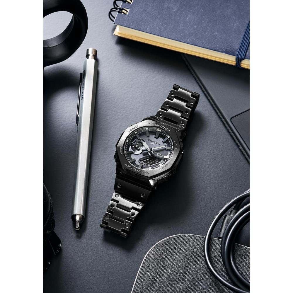 [Casio] Часы G-Shock полностью металлические солнечные GM-B2100BD-1AJF мужские черные с Bluetooth