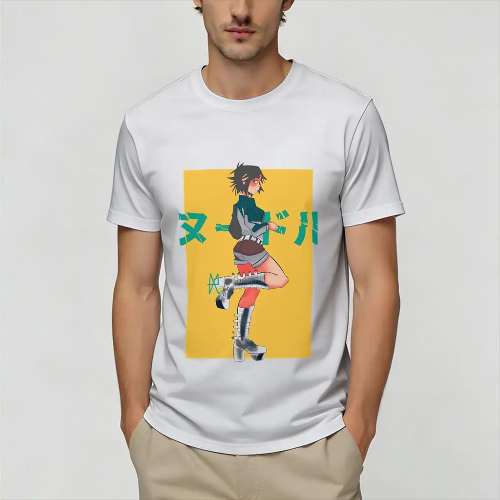 Fashion Gorillazs Tshirts For Unisex Crew Neck Cotton T Shirt Short Sleeve Tees Party Clothes