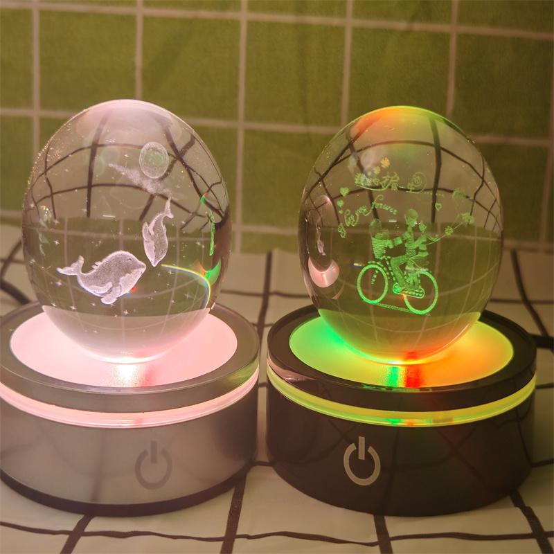 Солнечная система 3d хрустальный шар Хрустальный глобус Лазерная резка Хрустальный шар с шаровой подставкой Декоративные сферы планет Галактика Подарок на день рождения Украшения