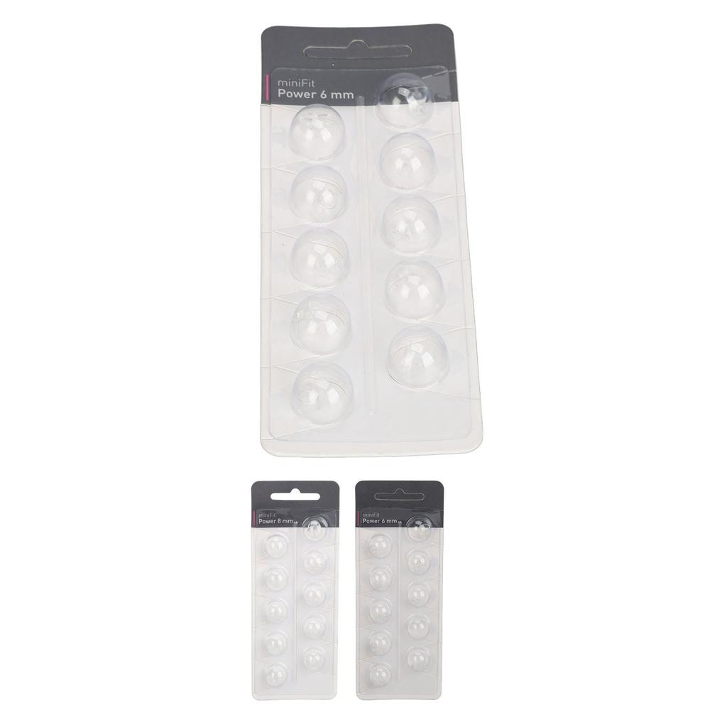 10PCS Hearing Ear Tips Higher Transparency Layer Closed Comfortable Anti Static Sound Aid Domes