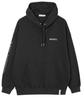 Milkfed STENCIL LOGO BASIC SWEAT BLACK Women's HOODIE,