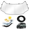 AUTO SPEC Front Sunshade for Mitsubishi Delica Mini B38A 2023 Blackout Front Sunshade with Integrated Triangle UV Sun Heat Easy Installation and