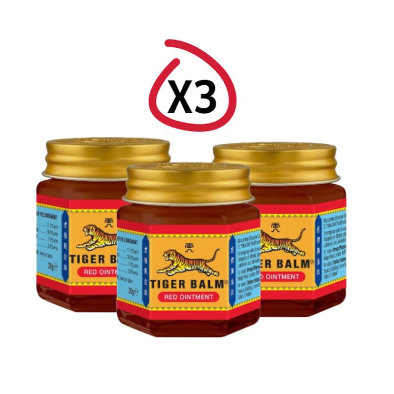 Tiger Balm Красный 30г | Снимает мышечную боль, действует почти мгновенно
