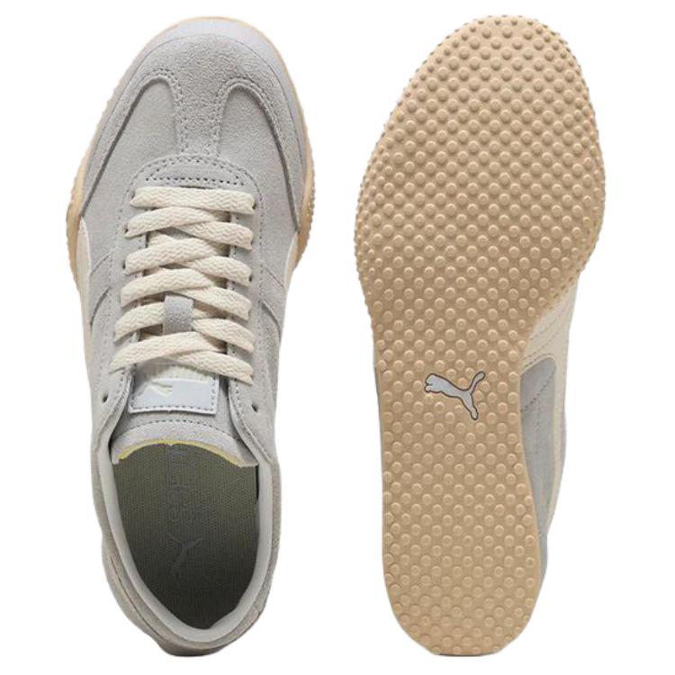 Puma Bella Ut Classic Универсальные Удобные Низкие Повседневные Кроссовки Женские Серый Бежевый 404620-08