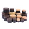 Empty Jars Frosted Glass Cream Jar Cosmetic Container With Lid 5-100G Glass Bottle Make Up Container Travel Cosmetic Jars