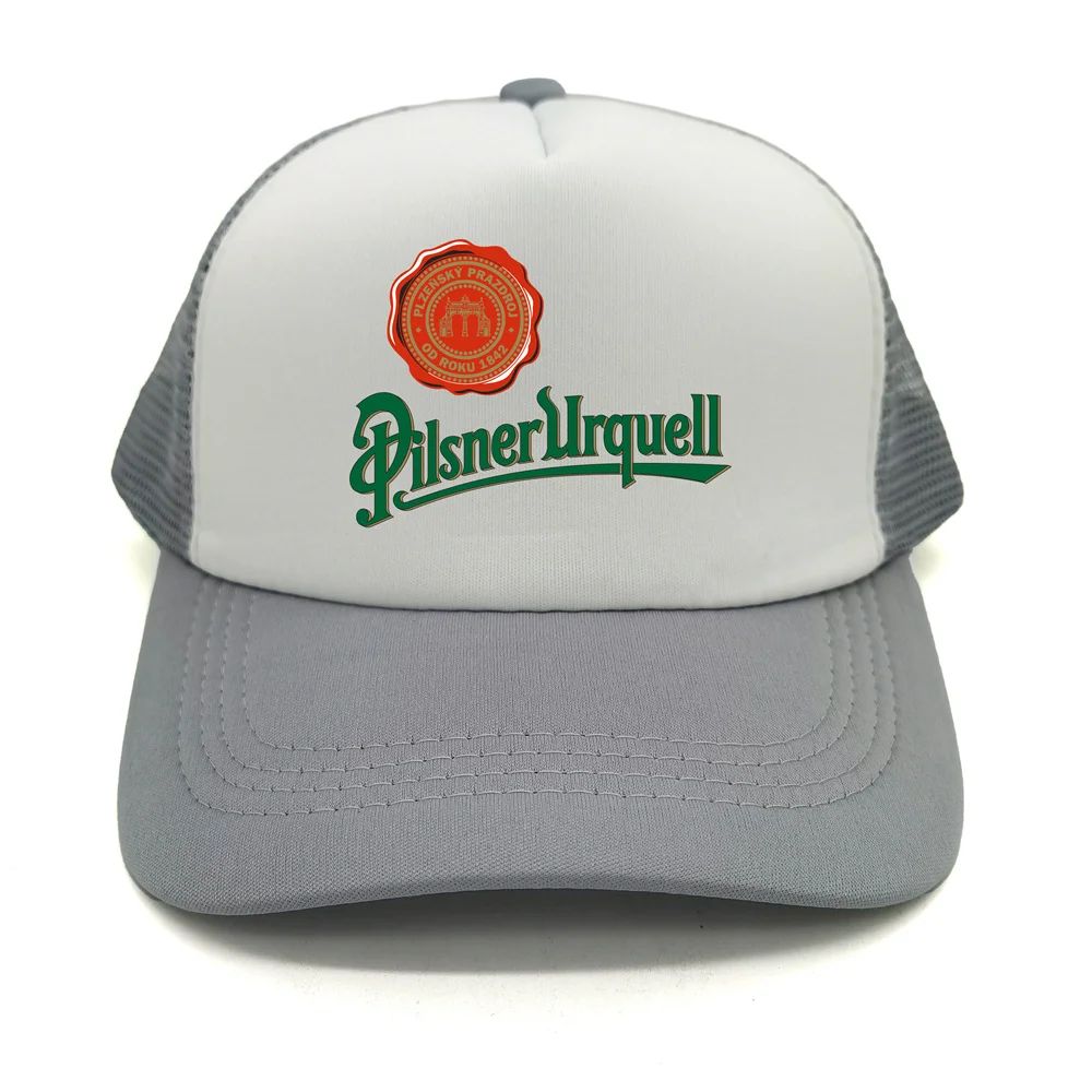 Кепка-тракер Pilsner Urquell Унисекс Крутая Шляпа Pilsner Urquell Бейсболка Крутая Летняя Унисекс Сетчатая Кепка