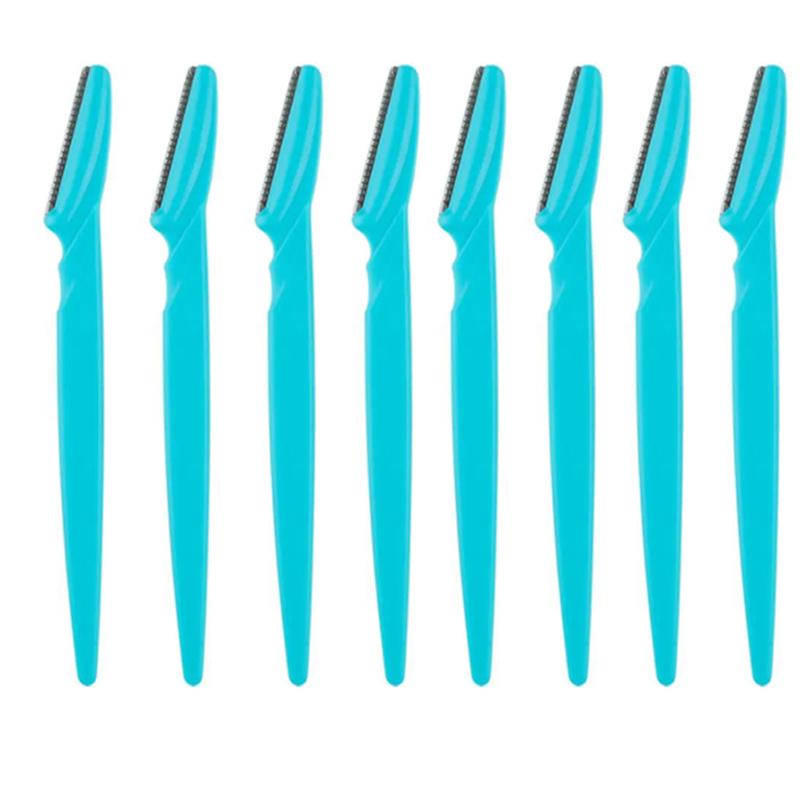 3/10 шт. бритва для бровей, триммер для бровей, женская бритва для удаления волос на лице, лезвия для бровей, косметические инструменты для макияжа