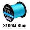 4 Braided 100m Dali Horse Fish Line Colorful PE Line 0.4# Rock Fishing Sea Fishing Line Braided Line