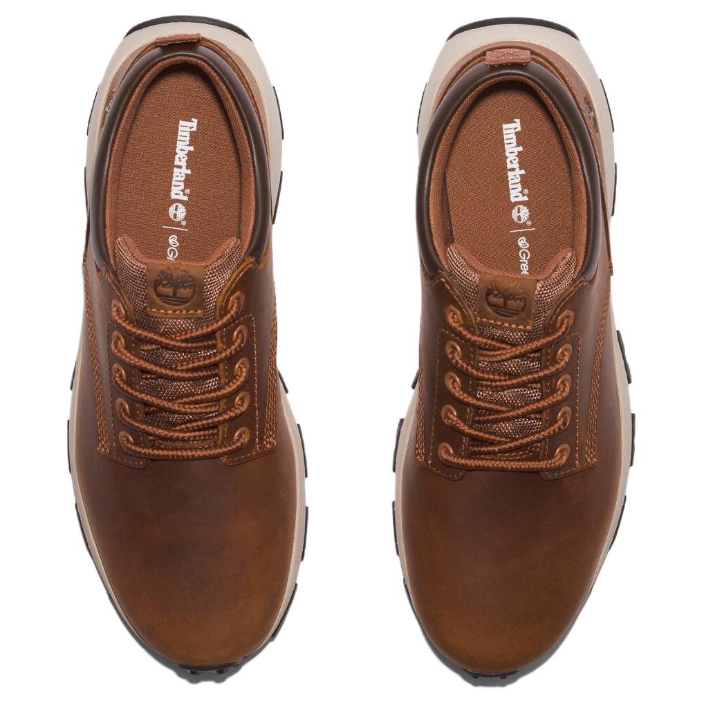 Timberland Удобные Легкие Нескользящие Прочные Низкие Повседневные Кроссовки Мужские Коричневые A5YD5F13
