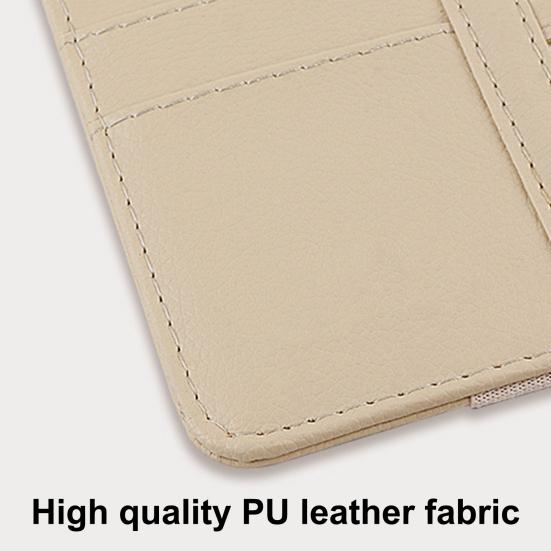 Чехол для хранения козырька, универсальный, большой емкости, тонкий автомобильный органайзер для документов, карман для хранения