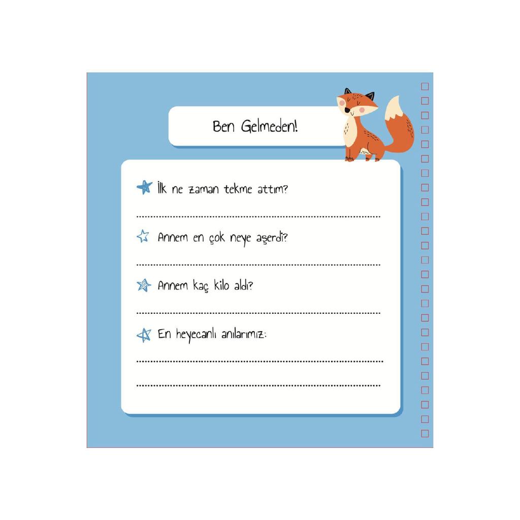 Книга памяти матери и ребенка - От беременности до 3 лет - Дневник беременности - Повестка дня для ребенка