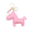 Pink Pony PU Leather Keychain and Bag Pendant - Year of the Horse Edition