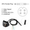 GreenYi AHD CVBS 1080P Night Vision Golden Lens Vehicle Reverse Backup Rear View 3 Control Fisheye Camera For Car DVD Monitor