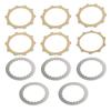 Комплект сцепления Железные фрикционные диски для Honda NT NV VRX 400 Steed 400 1983-2002