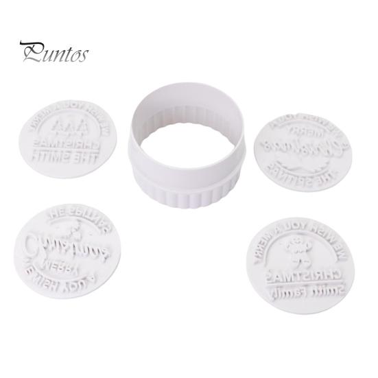 Рождественские штампы для печенья 3D персонализированные помадка глазурь украшение патока кекс резаки выпечка подарок для начинающих семья