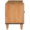 TV Unit with Shelf Light Brown 105 x 33 x 46 cm Engineered Wood