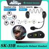 Bluetooth 5.2 Гарнитура для шлема 35 ч Музыка Мотоциклетная система интеркома Комплект громкой связи