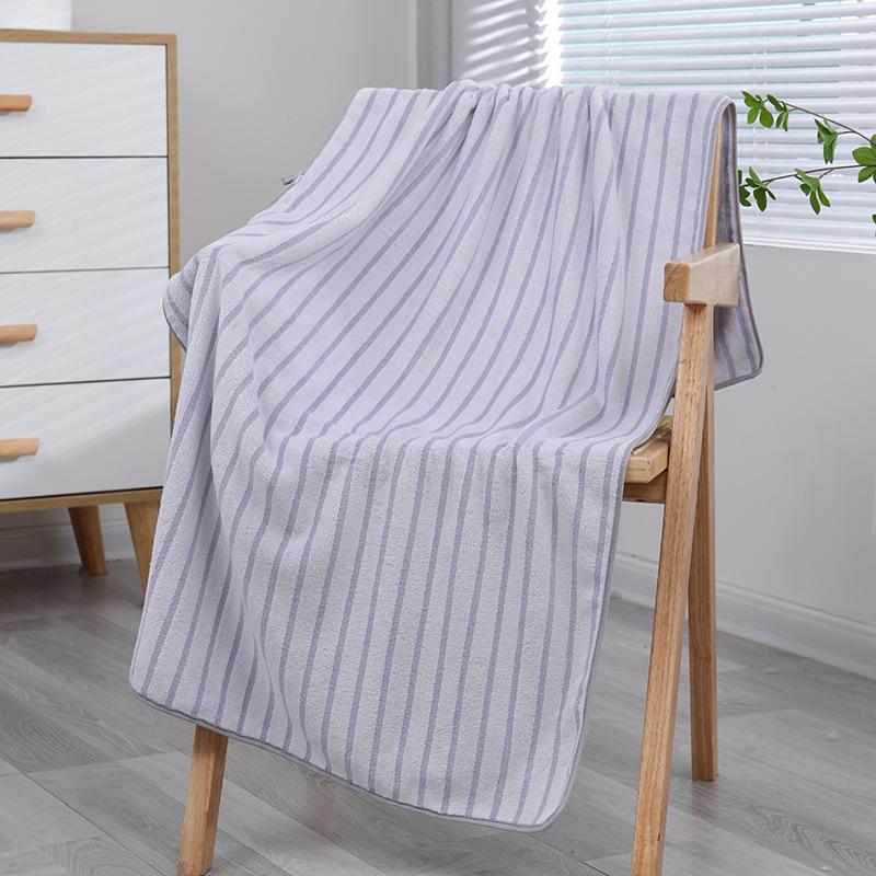 Large Bath Towels Drying Shower Towel Soft Absorbent Bathrobe Microfiber Towels Bathroom Washcloth Bathing Robe 70x140cm