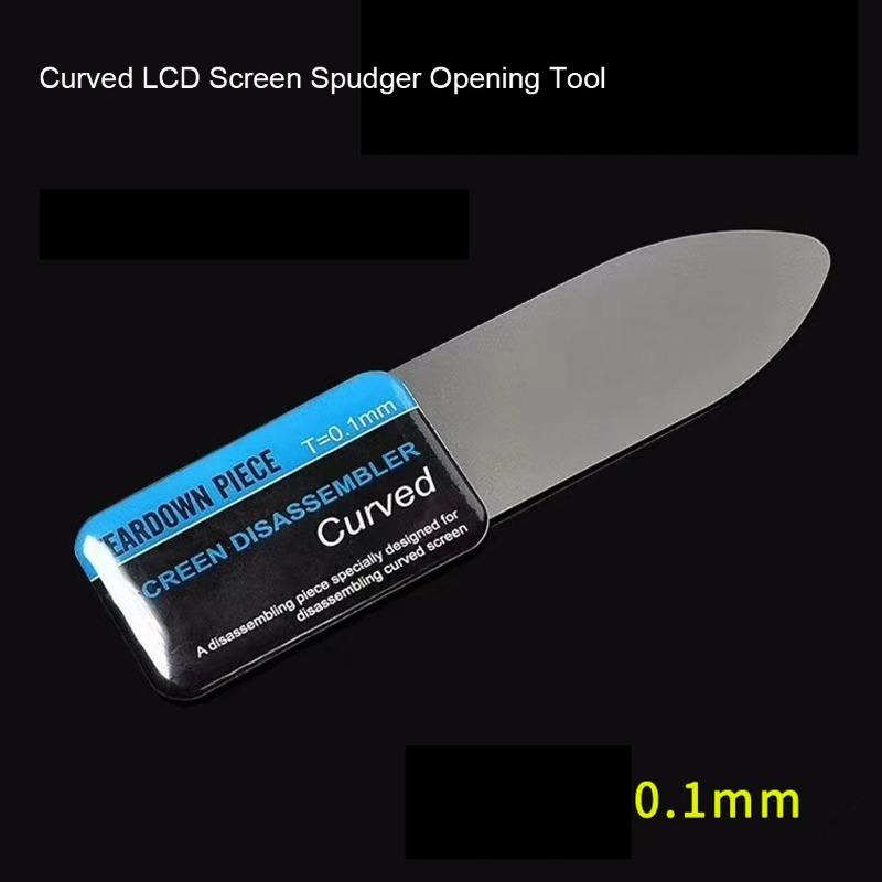1-5 шт. 0,1 мм Планшет Мобильный телефон Изогнутый ЖК-экран Спуджер Инструменты для вскрытия и поддевания Ультратонкий Гибкий Металлический