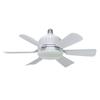 1PC E27 Straight Blade Fan Light Removable Fan Blade Home Simple Small Fan Light with Remote Control