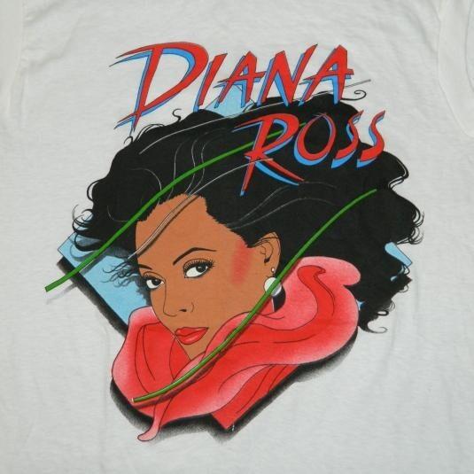 Винтажная футболка Diana Ross For One And For All Унисекс Концертная S - 5XL TR024 Унисекс Футболка